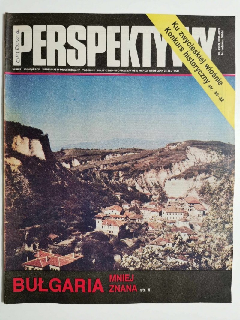 PERSPEKTYWY NUMER 12 (803) 22 MARCA 1985