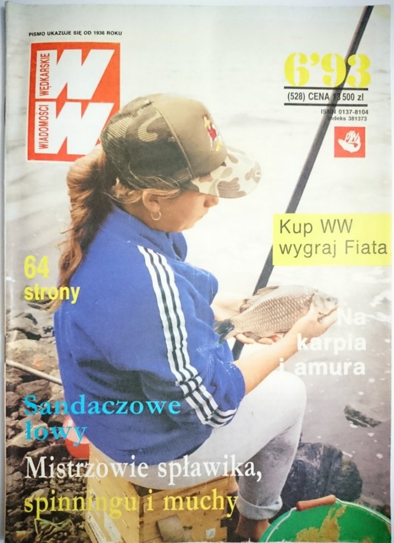 WIADOMOŚCI WĘDKARSKIE 6-1993
