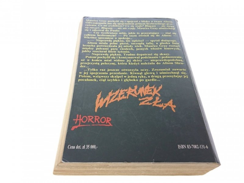 WIZERUNEK ZŁA - Graham Masterton 1993