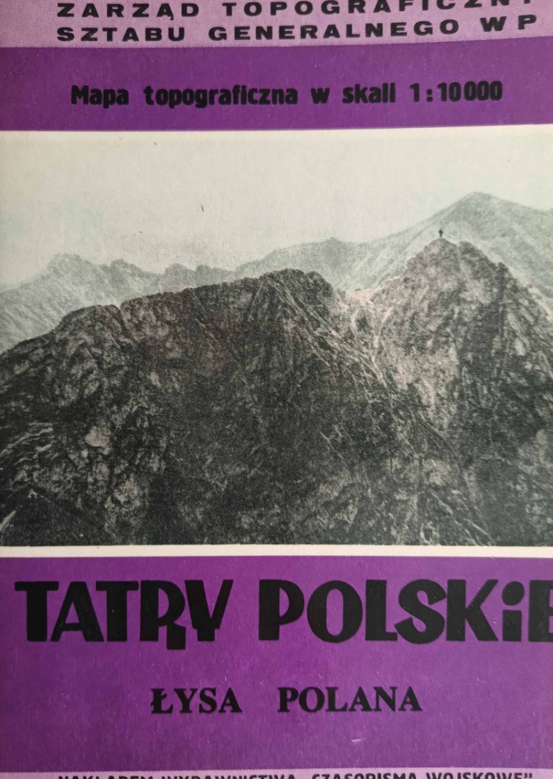 TATRY POLSKIE ŁYSA POLANA 1:10 000