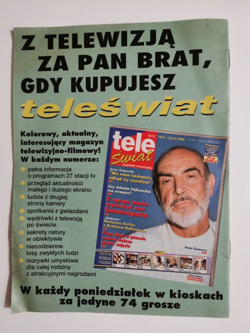 CHWILA DLA CIEBIE NR 20 11 MAJA 1995