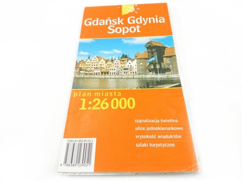 GDAŃSK GDYNIA SOPOT. PLAN MIASTA 