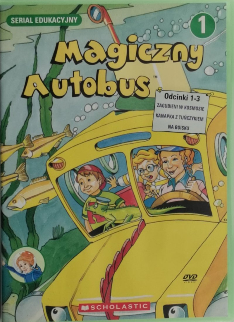 DVD. MAGICZNY AUTOBUS 1