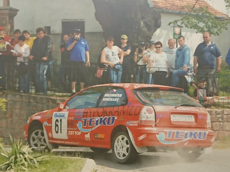 RAJD WRC 2005 ZDJĘCIE NUMER #135 HONDA CIVIC