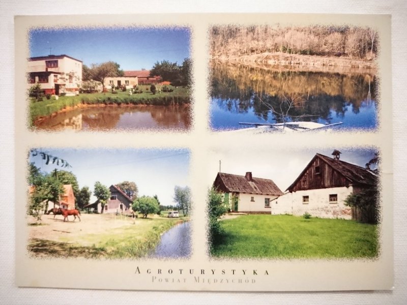 AGROTURYSTYKA. POWIAT MIĘDZYCHÓD. CZTERY UJĘCIA