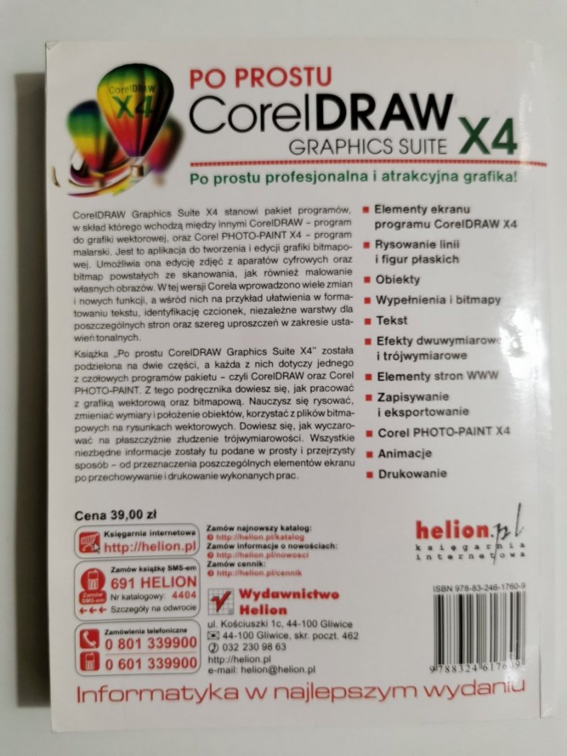 PO PROSTU COREL DRAW GRAPHICS SUITE X4 - Witold Wrotek 2006