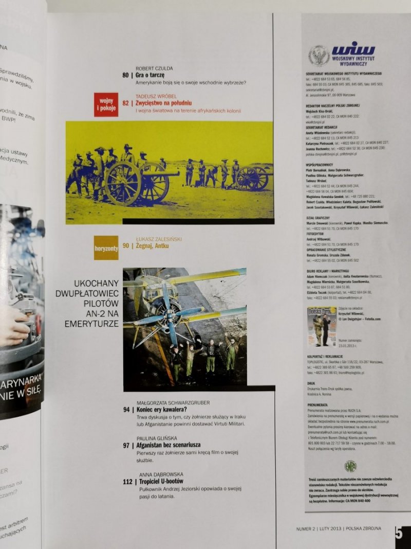 POLSKA ZBROJNA NR 2 (802) LUTY 2013
