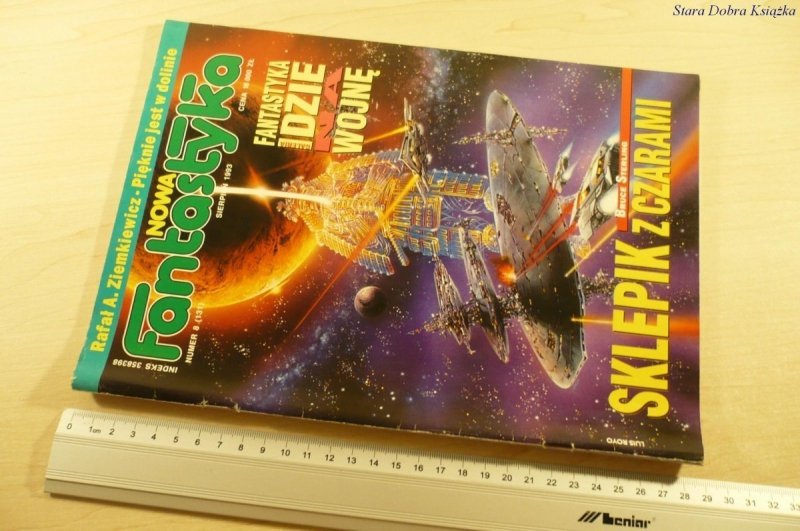 NOWA FANTASTYKA NUMER 8 (131) SIERPIEŃ 1993