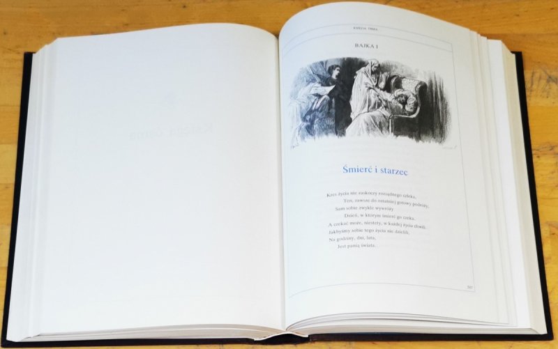 BAJKI Z RYCINAMI GUSTAVE'A DORE - La Fontaine