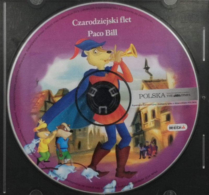 CD. CZARODZIEJSKI FLET PACO BILL