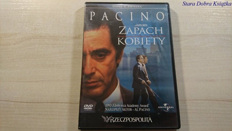 ZAPACH KOBIETY DVD SEANS Z GWIAZDĄ