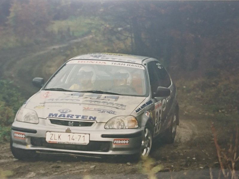 RAJD WRC 2005 ZDJĘCIE NUMER #012 HONDA CIVIC