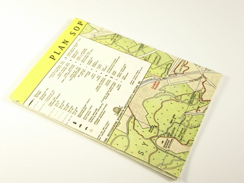 PLAN GDYNI. REPRINT MAPY Z 1969 ROKU