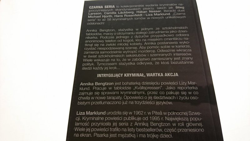 STUDIO SEX CZĘŚĆ 1 i 2 - Liza Marklund 2015