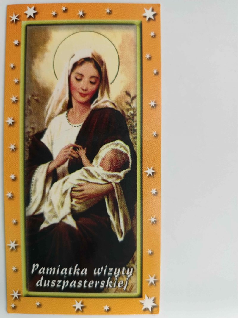 PAMIĄTKA WIZYTY DUSZPASTERSKIEJ