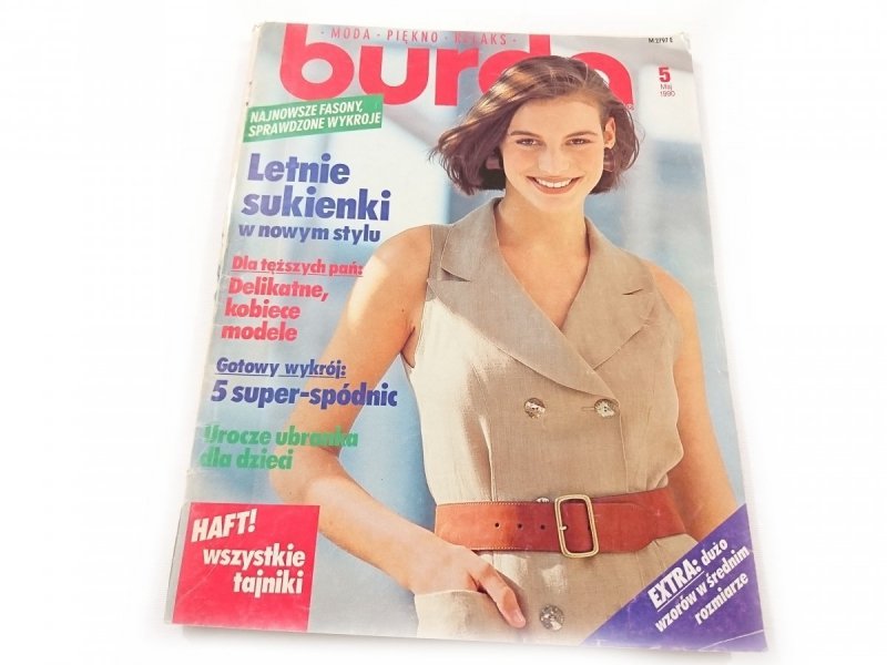 BURDA NR 5 MAJ 1990