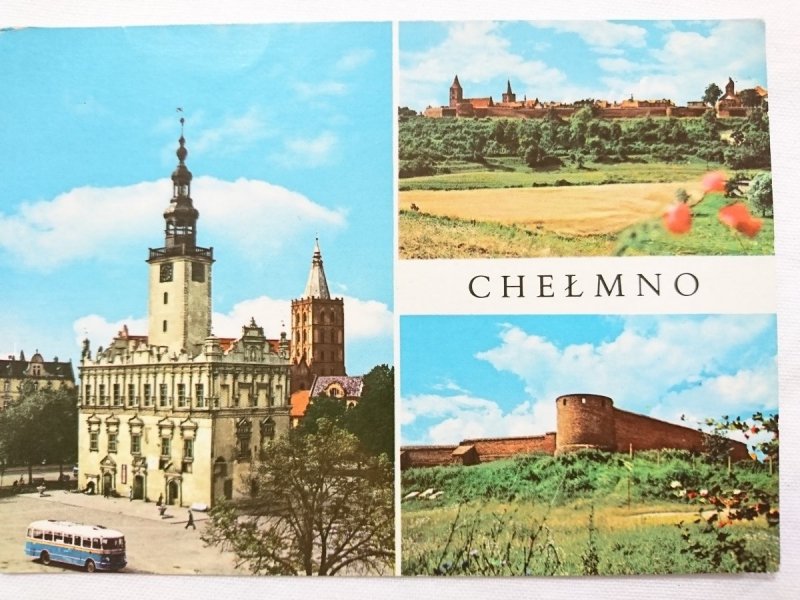 CHEŁMNO. RENESANSOWY RATUSZ Z LAT 1567-1572. WIDOK OGÓLNY FOT. W. STASIAK