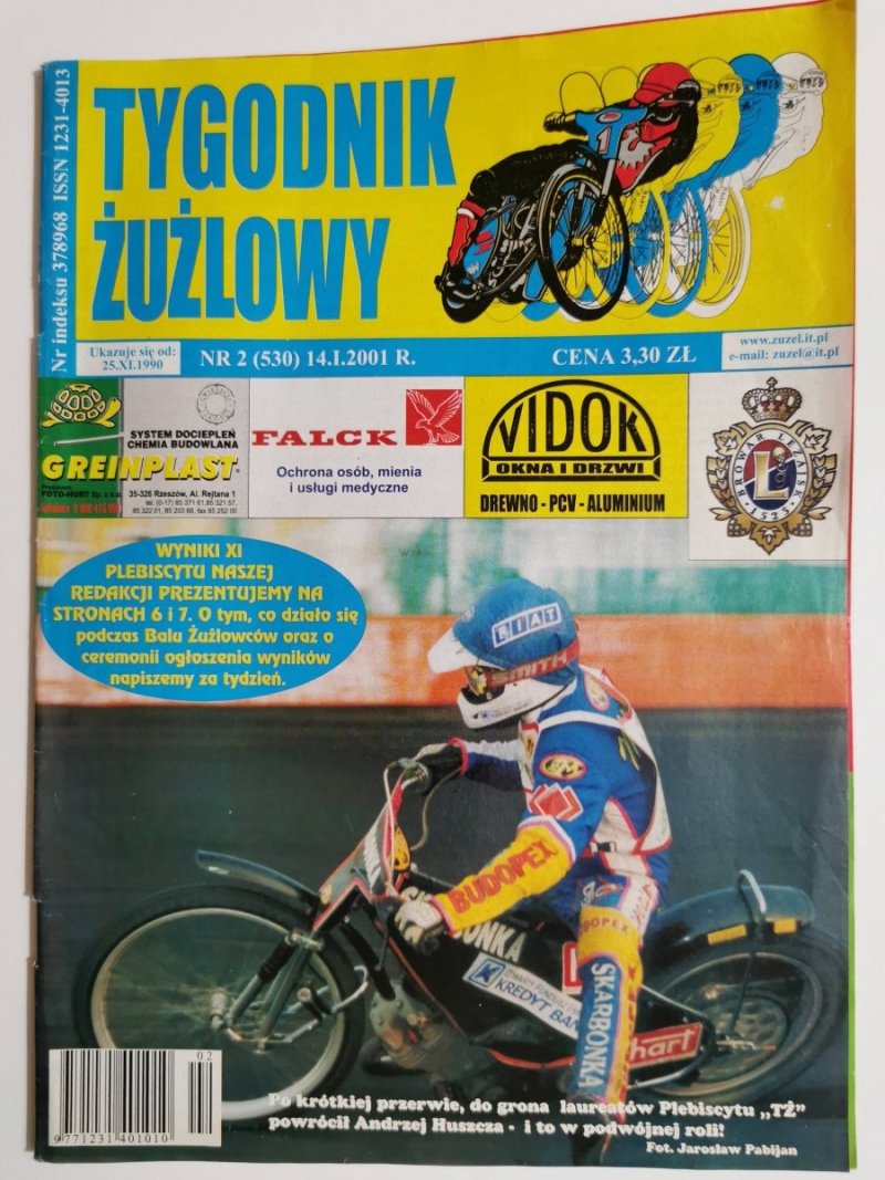 TYGODNIK ŻUŻLOWY NR 2 2001