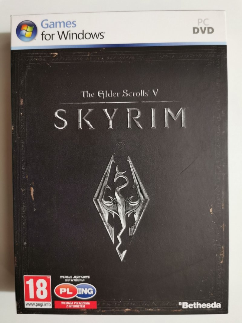 PC DVD-ROM THE GLDER SCROLLS V SKYRIM
