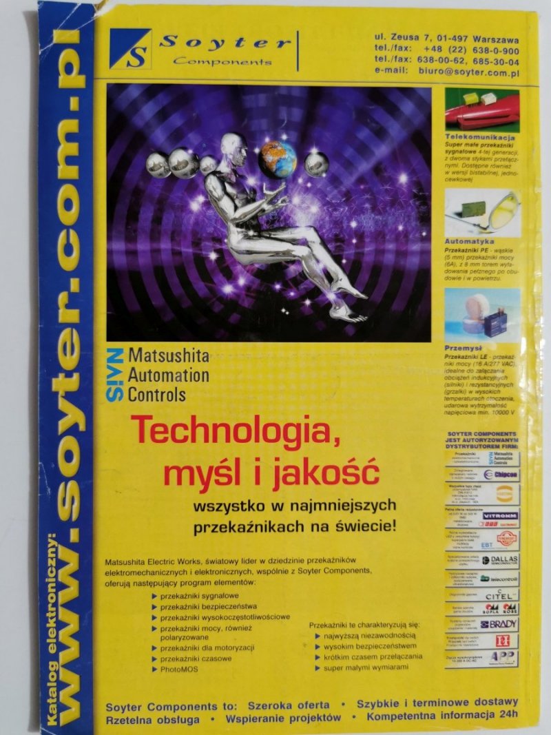ELEKTRONIKA PRAKTYCZNA ON/OF LINE 2/2002