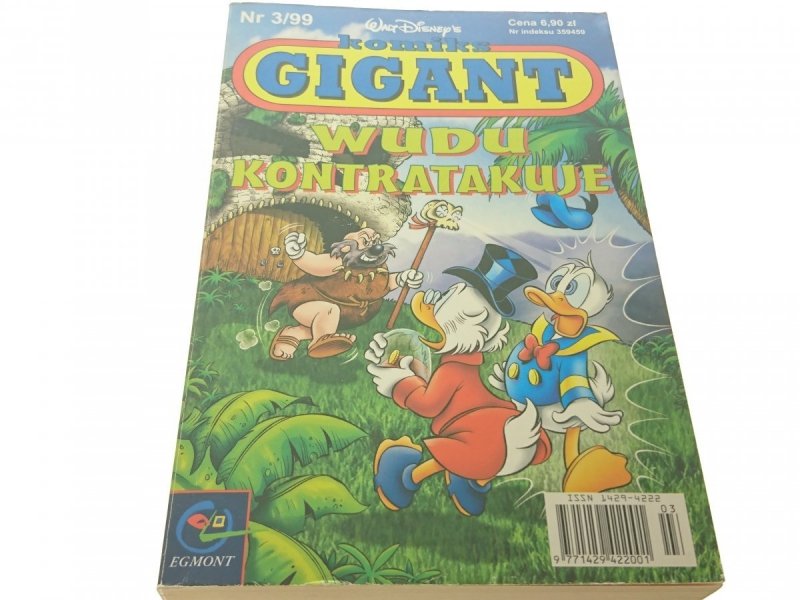 KOMIKS GIGANT NR 3/99 WUDU KONTRATAKUJE