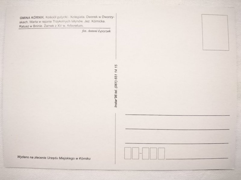 GMINA KÓRNIK. KOŚCIÓŁ GOTYCKI - KOLEGIATA. DWOREK W DWORZYSKACH FOT. A. ŁĘSZCZAK