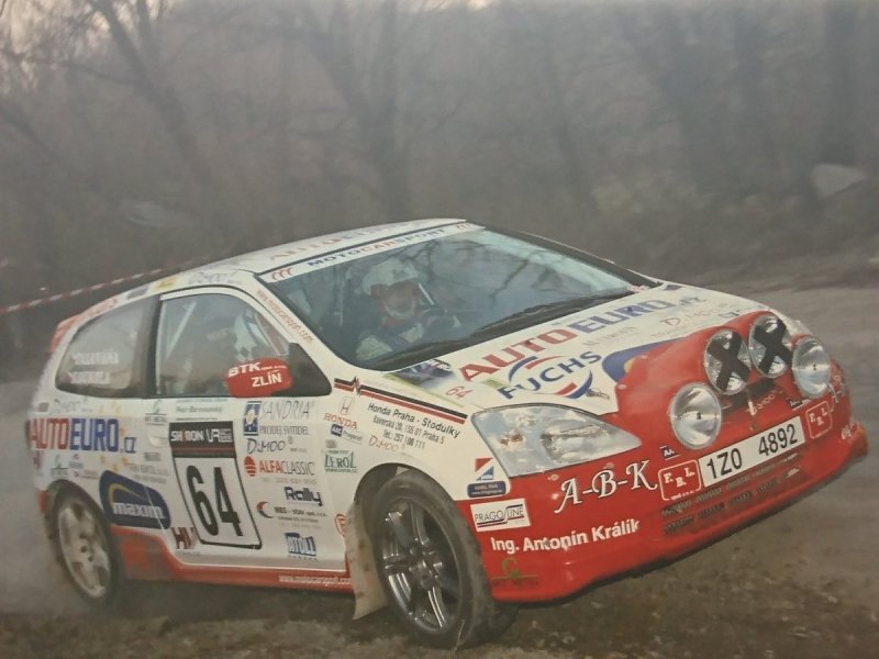 RAJD WRC 2005 ZDJĘCIE NUMER #162 HONDA CIVIC