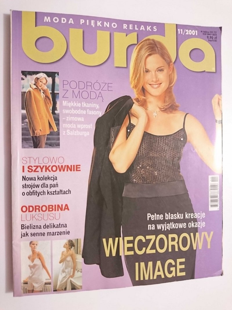 BURDA MODA PIĘKNO RELAKS 11/2001