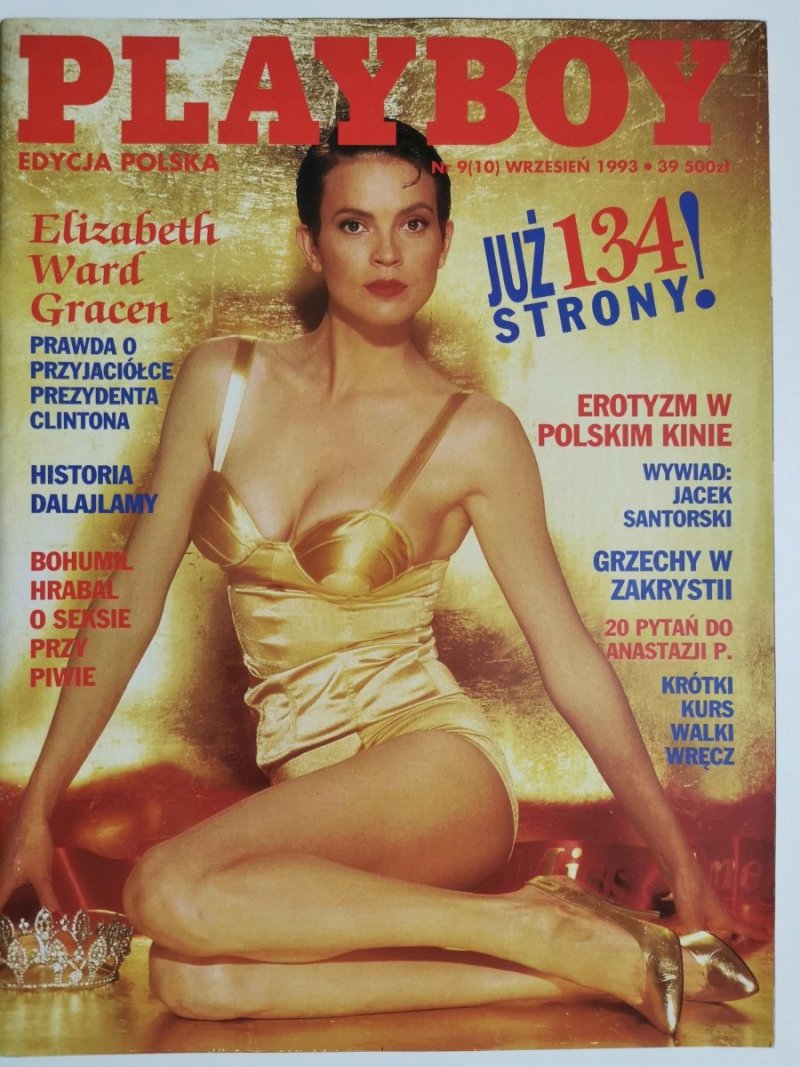PLAYBOY NR 9 (10) WRZESIEŃ 1993 ELIZABETH WARD GRACEN 