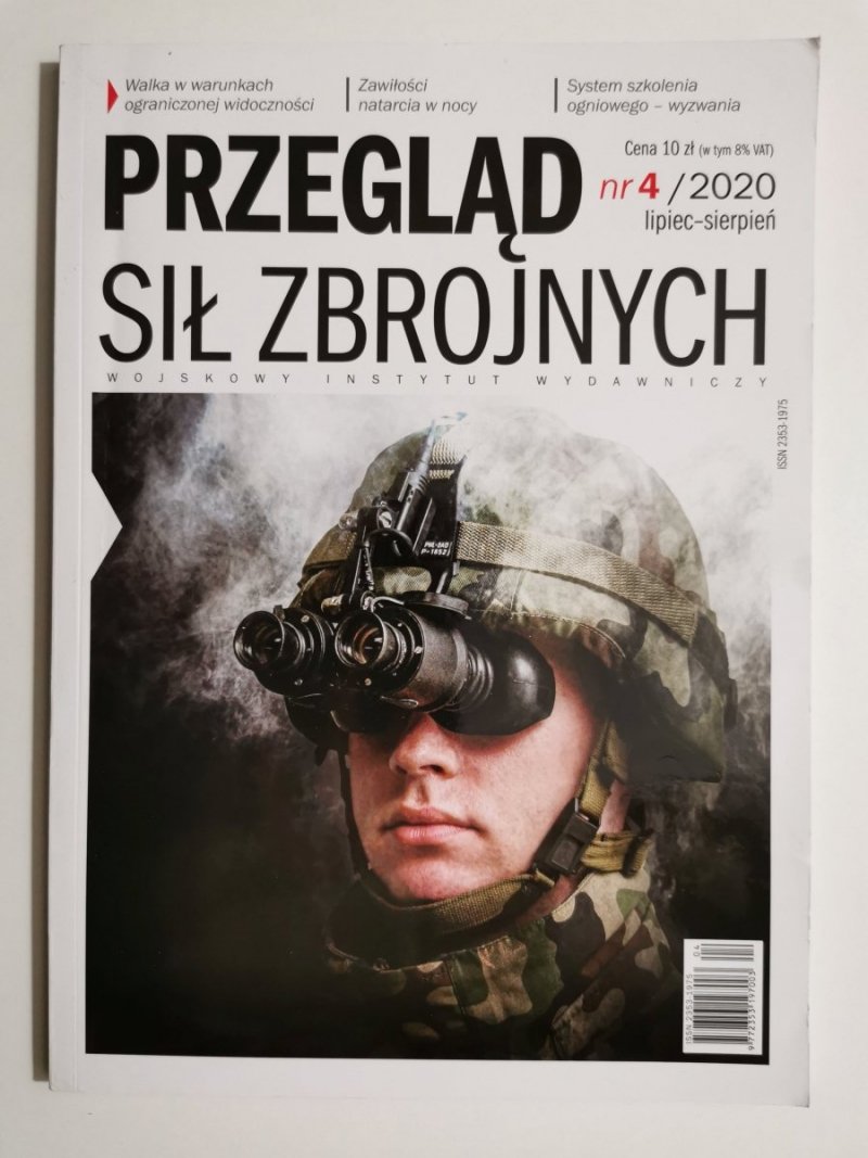 PRZEGLĄD SIŁ ZBROJNYCH NR 4/2020 LIPIEC-SIERPIEŃ