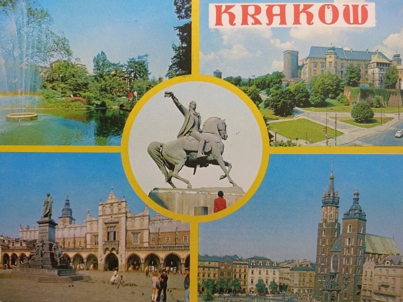 KRAKÓW. PLANTY; POMNIK T. KOŚCIUSZKI FOT JABŁOŃSKA