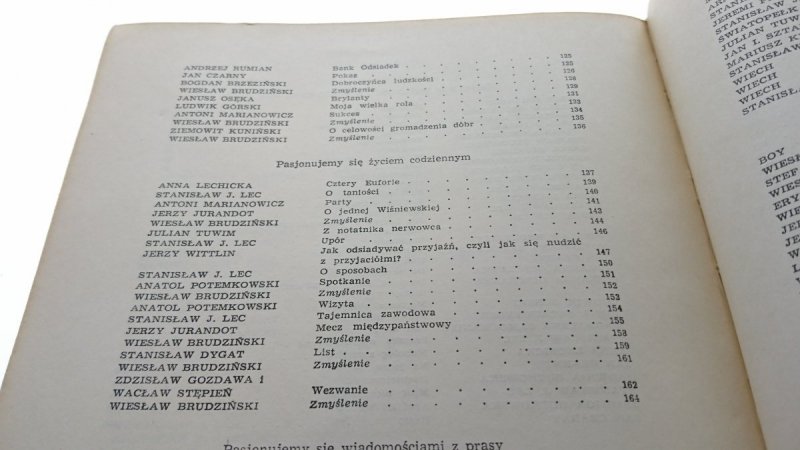 PRZEDSTAWIAMY HUMOR POLSKI. PORY ROKU 1971