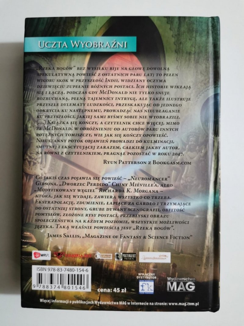 RZEKA BOGÓW - Ian McDonald 