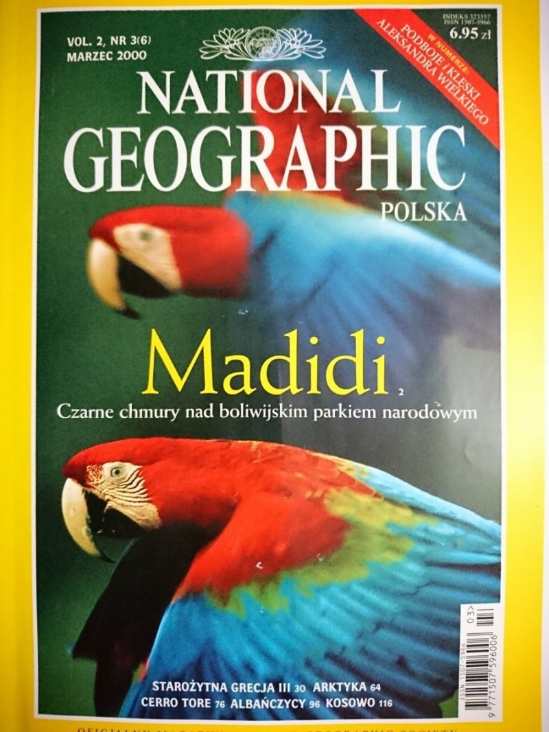 NATIONAL GEOGRAPHIC POLSKA 3-2000 + DODATEK