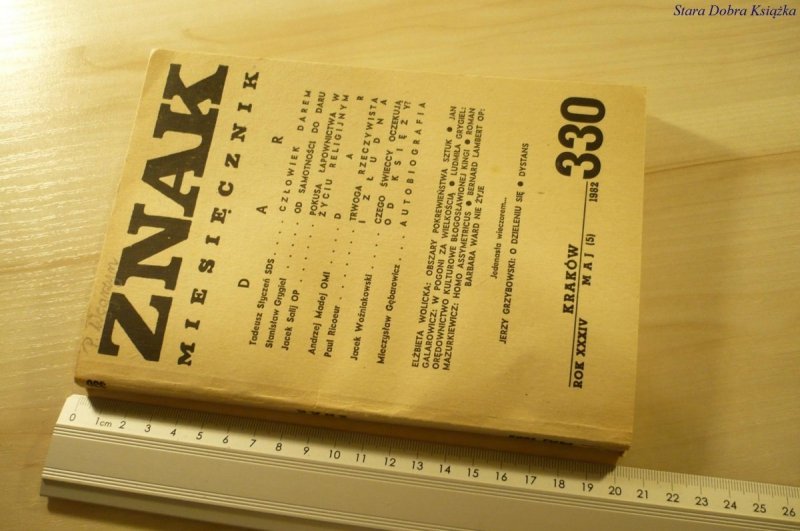 ZNAK. MIESIĘCZNIK 330 MAJ (5) 1982