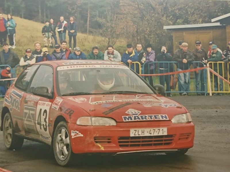 RAJD WRC 2005 ZDJĘCIE NUMER #290 HONDA CIVIC