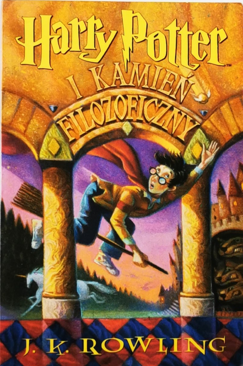 HARRY POTTER I KAMIEŃ FILOZOFICZNY - J. K. Rowling