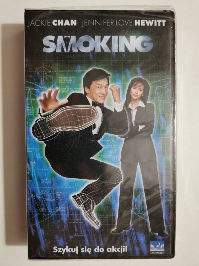 VHS. SMOKING. Jackie Chan. Jennifer Love Hewitt