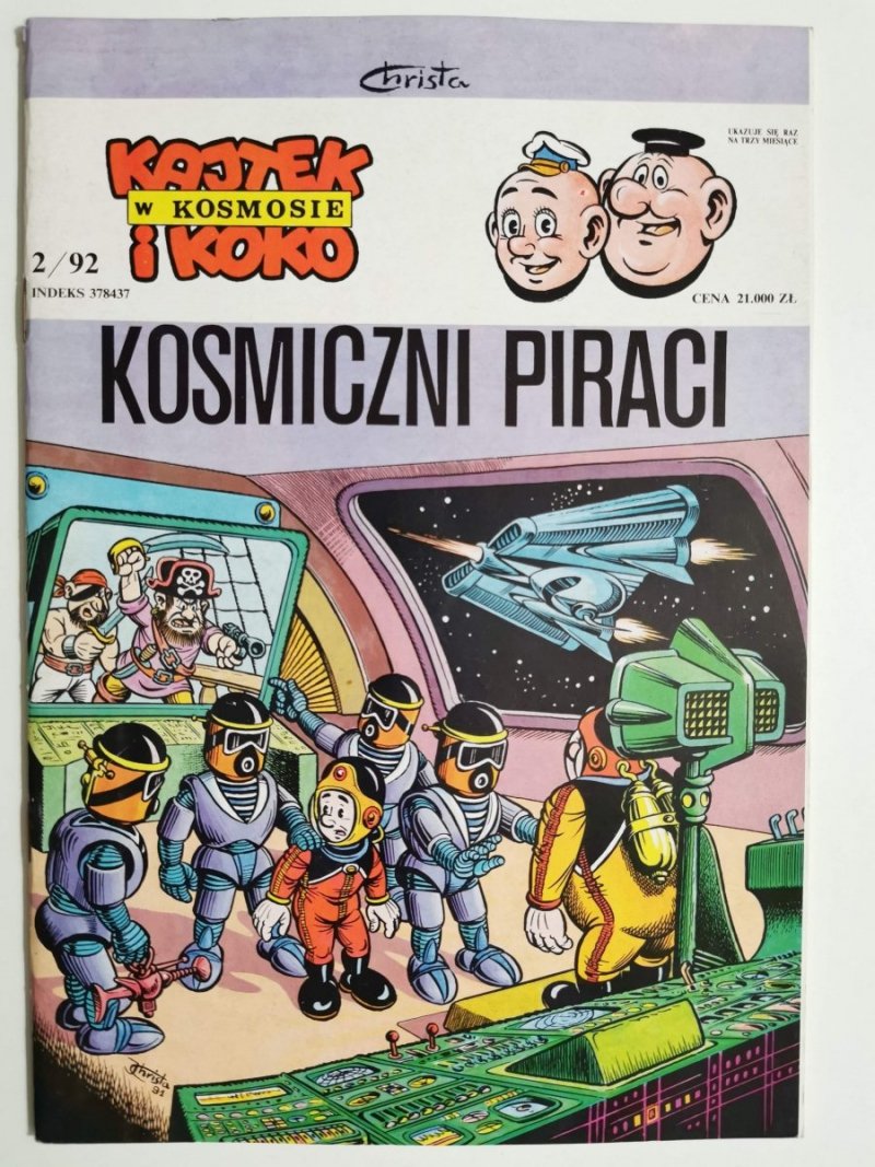 KAJTEK I KOKO W KOSMOSIE NR 2/92 KOSMICZNI PIRACI 
