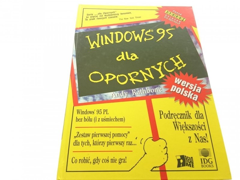 WINDOWS 95 DLA OPORNYCH - Andy Rathbone 1995