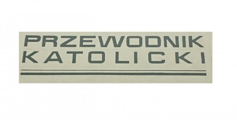 PRZEWODNIK KATOLICKI NR 42 21 PAŹDZIERNIKA 1973