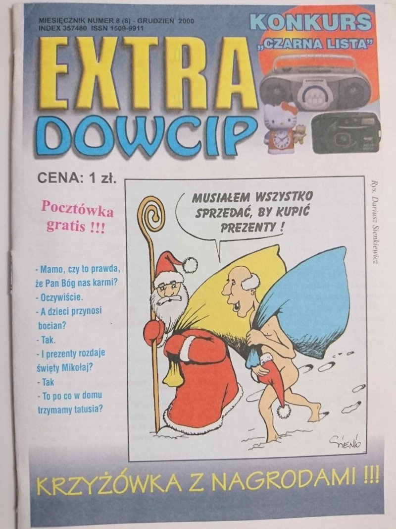 EXTRA DOWCIP Nr. 8 (8) – GRUDZIEŃ 2000