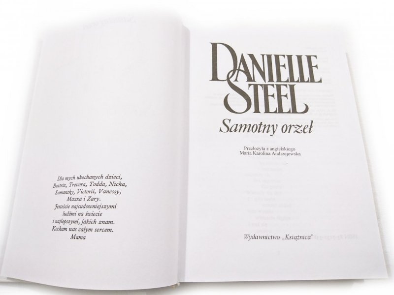 SAMOTNY ORZEŁ - Danielle Steel 2001