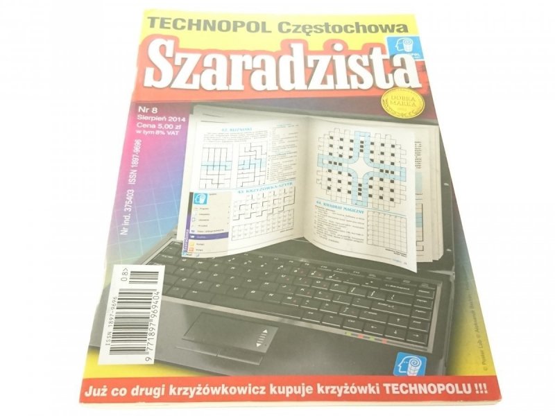 SZARADZISTA NR 8 SIERPIEŃ 2014