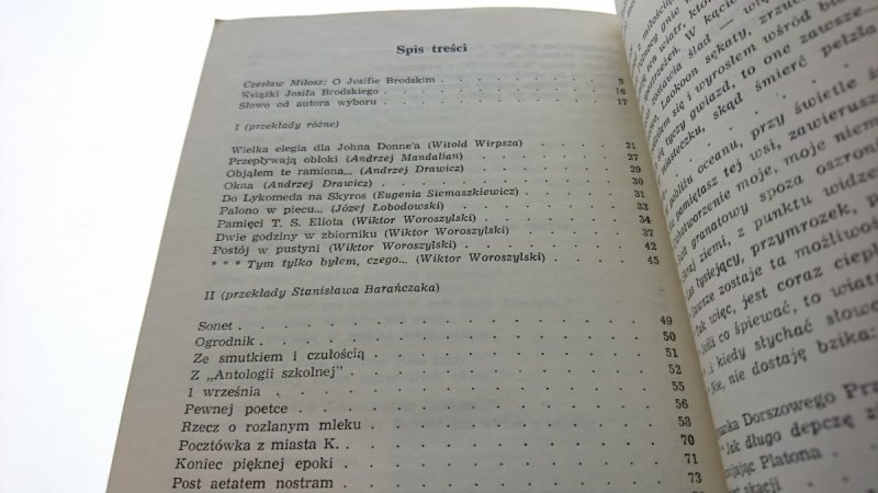 82 WIERSZE I POEMATY - Josif Brodski 1989