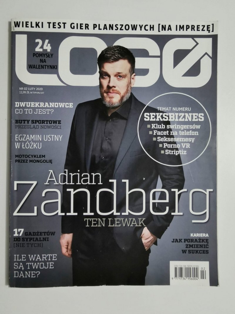 LOGO NR 02 LUTY 2020 ADRIAN ZANDBERG TEN LEWAK 