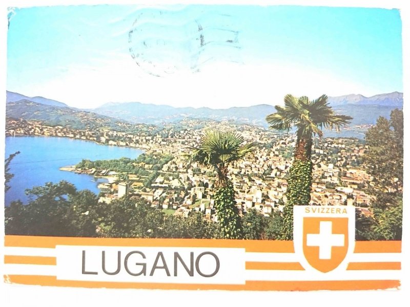 LUGANO. PANORAMA CON MONTE S. SALVATORE