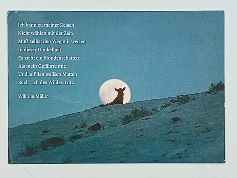 ICH KANN ZU MEINER REISEN