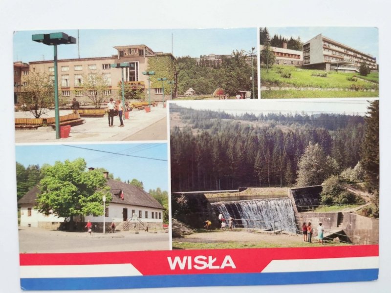 WISŁA. CZTERY UJĘCIA FOT. JASTRZĘBSKI I INNI