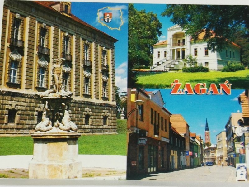 ŻAGAŃ. FONTANNA NEPTUNA... FOT. JERZY SZAŁAJ